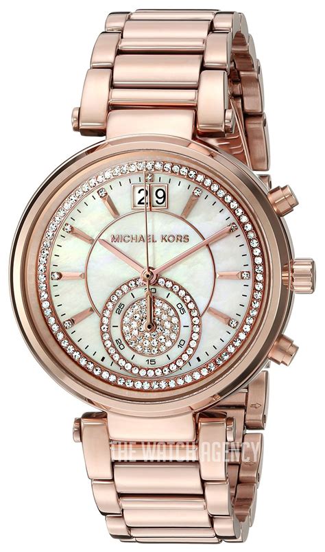 michael kors ny sawyer mk-6282|Michael Kors Sawyer Mother of Pearl Dial Ladies Watch MK6282.